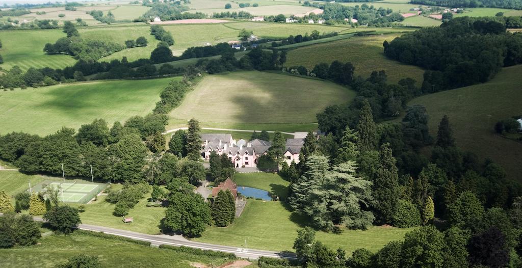 Cwrt Bleddyn Hotel & Spa Usk Exterior photo